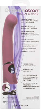 Вибратор для G-точки перезаряжаемый Orgasmatron Digital G-Wand