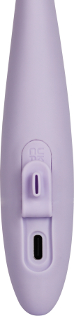 Интерактивный вибратор точки G с функцией нагрева перезаряжаемый лиловый SVAKOM Cici 2