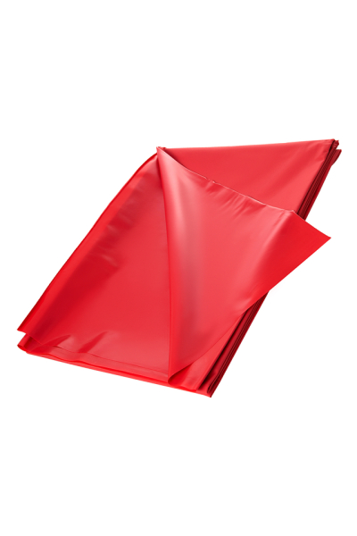 Простыня для секса Black&Red красная