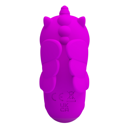 Мини-вибратор на палец с пульсацией Pretty Love Magic Unicorn