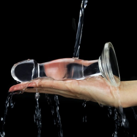 Прозрачная анальная втулка Lovetoy Flawless Clear Prostate Plug 17 см
