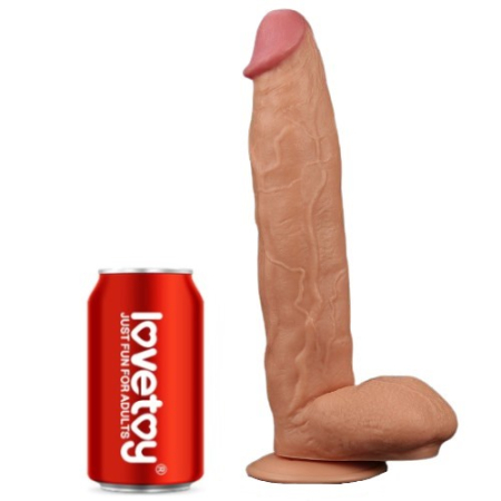Фаллоимитатор реалистичный с присоской Legendary king-sized Realistic Dildo 30 см