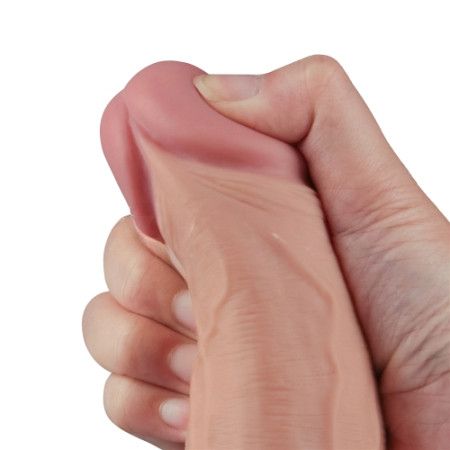 Реалистичный вибратор REAL SOFTEE 25 см