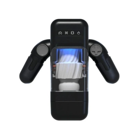 Инновационный робот-мастурбатор черный Game Cup