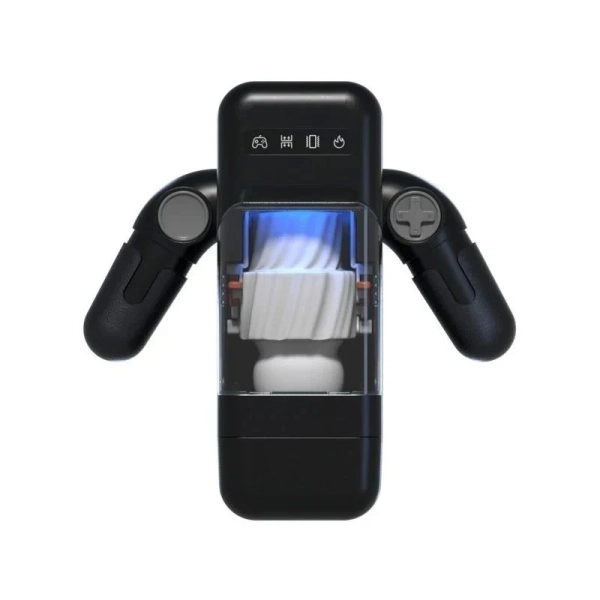 Инновационный робот-мастурбатор черный Game Cup