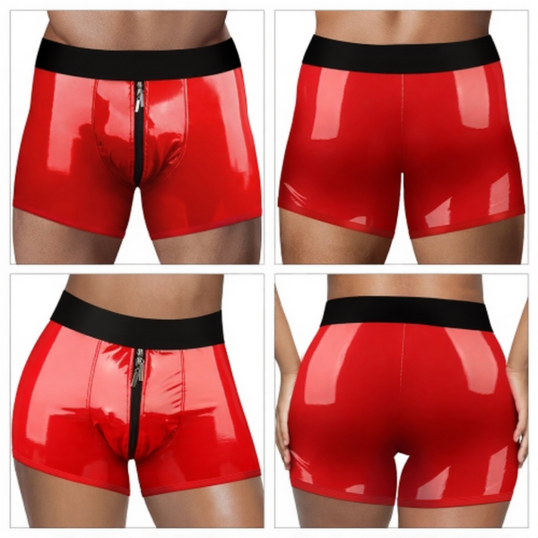 Шорты для страпона INGEN красные L/XL