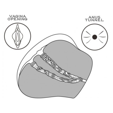 Реалистичный мастурбатор Streetgirls 4 Lovetoy