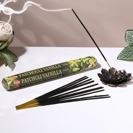 Благовония HEM "Patchouli Vanilla" (20 палочек)