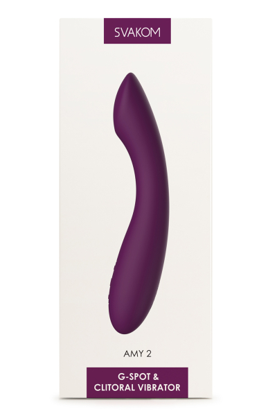 Гибкий вибратор для стимуляции точки G Svakom Amy 2