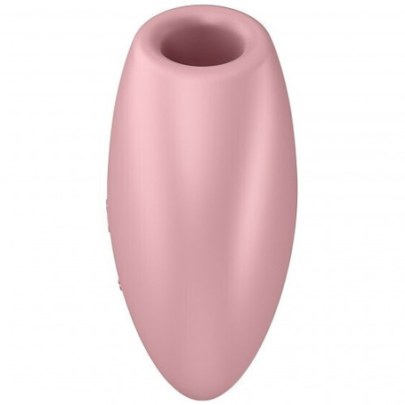 Вакуумно-волновой стимулятор с вибрацией розовый Cutie Heart Satisfyer 