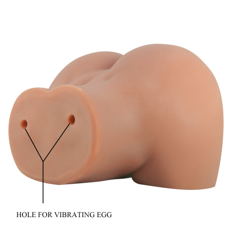 Реалистичный мастурбатор вагина и анус с вибрацией Crazy bull Mila