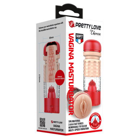Мастурбатор вагина с вибрацией Pretty Love Cheresa