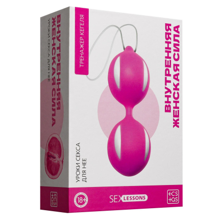 Уроки секса для нее "Внутренняя женская сила" (10 карт, тренажёр Кегеля)