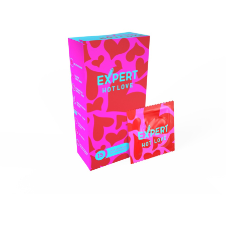 Презервативы с разогревающим эффектом EXPERT Hot Love (15 шт)