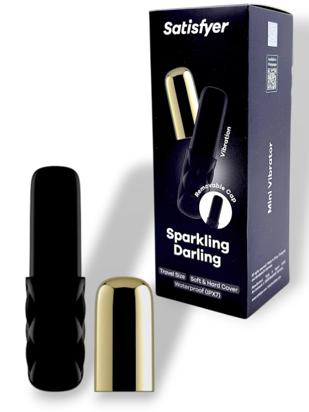 Вибромассажер золотой Sparkling Darling Satisfyer 