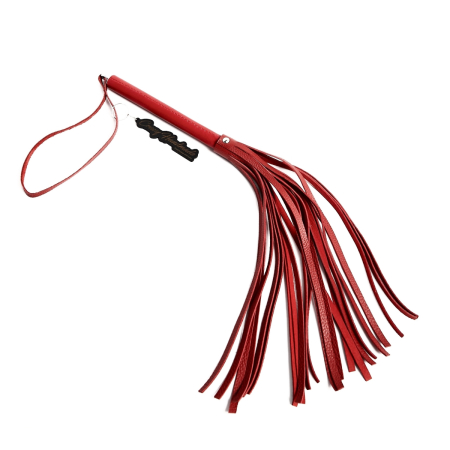 Флоггер с красной ручкой