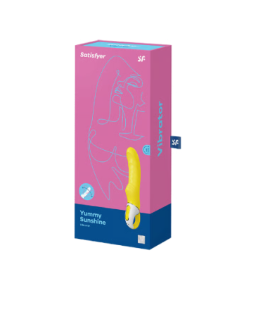Вибратор для симуляции точки G желтый Yummy Sunshine Satisfyer 