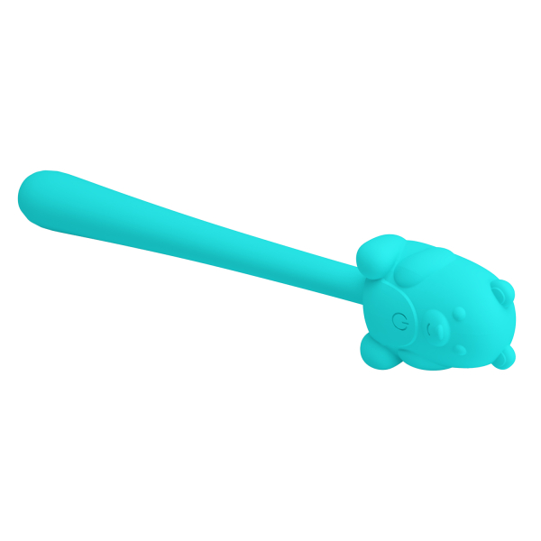 Гибкий вибратор Pretty Love Cute Bear Голубой