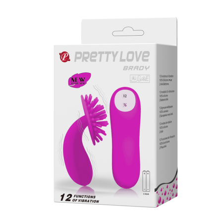 Вибромассажер с пультом управления Pretty Love