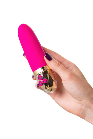 Мини-вибратор перезаряжаемый красный Mystim Sleak Freak