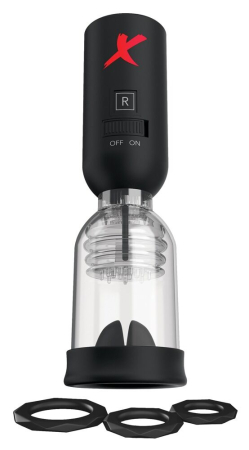 Мастурбатор с вибрацией PDX Elite Tip Teazer Power Pump