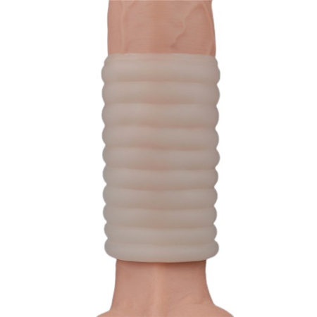 Рельефная вибронасадка на пенис Vibrating Wave Knights Ring