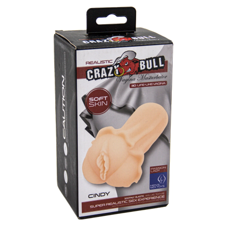Мастурбатор вагина Crazy bull Cindy 