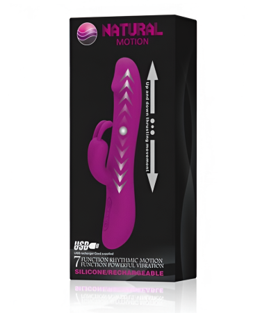 Вибратор с поступательной функцией Natural Motion