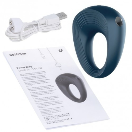 Эрекционное виброкольцо Power Ring Satisfyer 