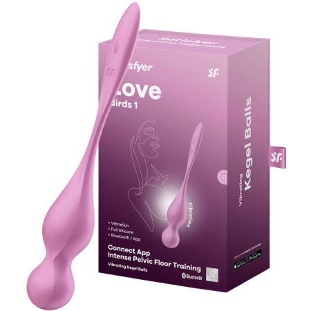 Виброшарики розовые Love Birds 1 Satisfyer