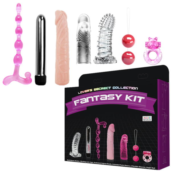 Набор для любовных игр Baile Lover's Secret Collection Fantasy Kit BW-012008 (7 предметов)