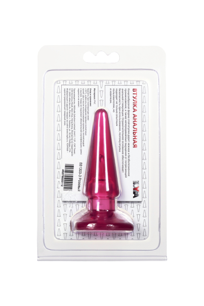 Анальная втулка TOYFA розовая