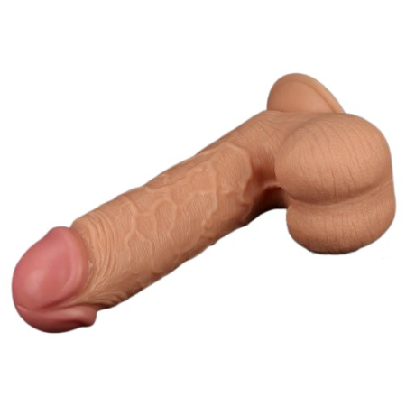 Фаллоимитатор реалистичный с присоской Legendary king-sized Realistic Dildo 25 см