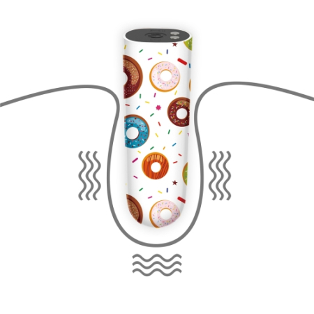 Перезаряжаемый мини вибратор LoveToy Donut Massager