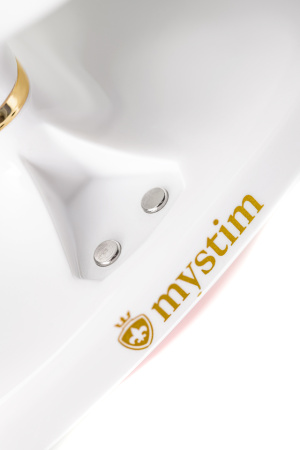 Вибратор перезаряжаемый розовый Mystim Heart ́s Desire