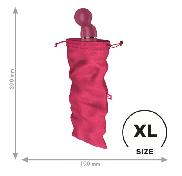 Мешочек для хранения секс игрушек розовый  Treasure Bag, XL Satisfyer