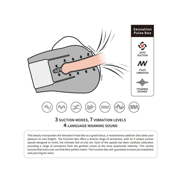 Реалистичный мастурбатор с вибрацией и эффектом вакума Streetgirl's Sensation Pulse