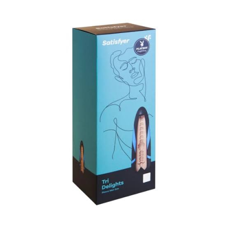 Сменный рукав для мастурбатора Sleeve 'Tri Delights' Satisfyer