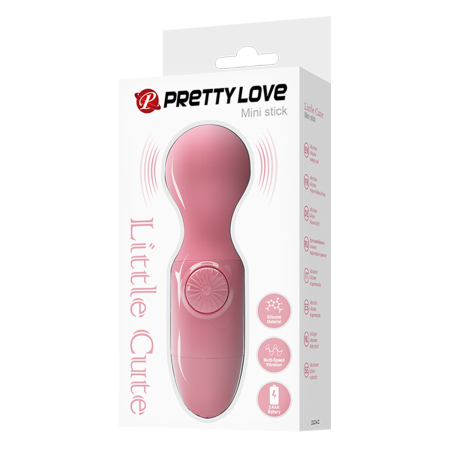 Вибромассажер Pretty Love Mini Stick розовый