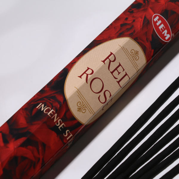 Благовония HEM "Red Rose" (20 палочек)