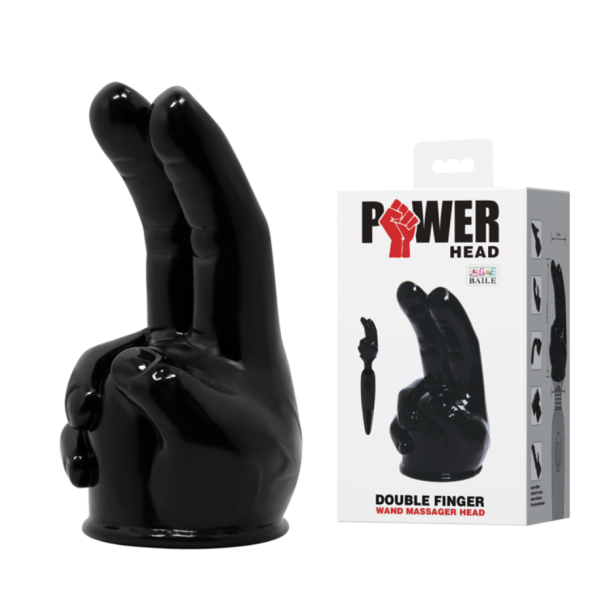 Насадка для ванд-массажёра Baile Power Head Double Finger 