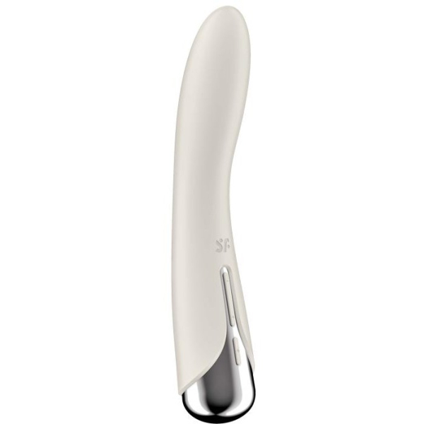 Вибратор с ротацией бежевый Satisfyer Spinning Vibe 1