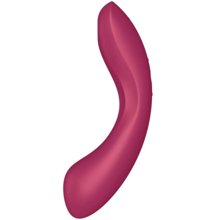 Вакуумный вибростимулятор для клитора и точки G розовый Curvy Trinity 1 Satisfyer 