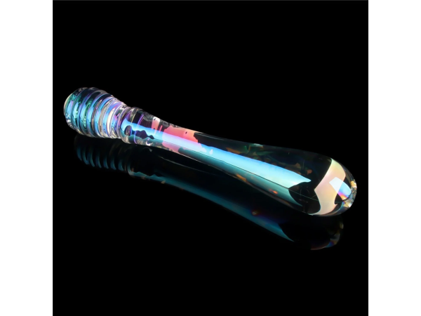 Стеклянный фаллоимитатор Twilight Gleam Alluring Arc 20 см