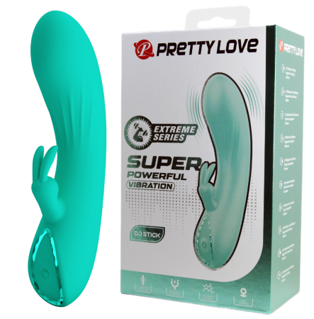 Вибратор-кролик Pretty Love DJ Stick (Extreme Series)