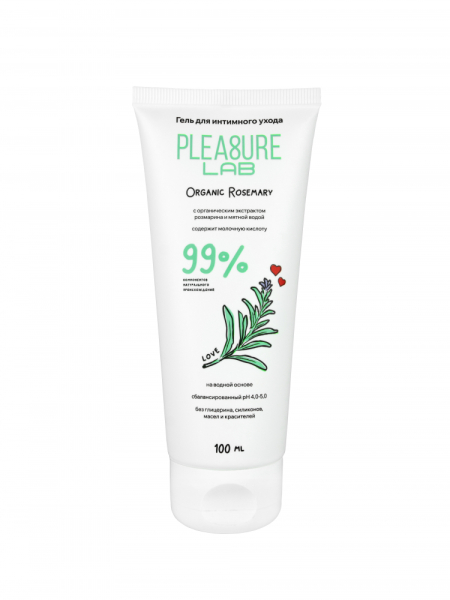 Интимный гель на водной основе Pleasure Lab Organic Rosemary (100 мл)