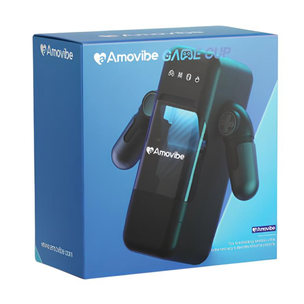 Инновационный робот-мастурбатор черный Game Cup