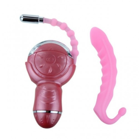 Клиторальный стимулятор с насадкой Rolling Fun 2 Baile
