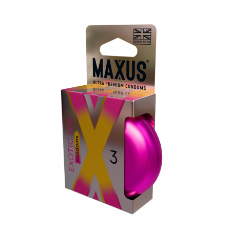 Презервативы ароматизированные MAXUS Exotic Mix X-Edition (3шт)