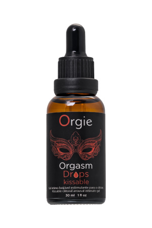 Возбуждающий гель для клитора ORGIE Orgasm Drops Kissable 30 мл